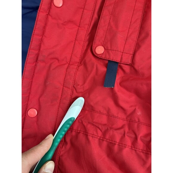 Vtg Patagonia Insulated DAS Puffer Jacket 90's Parka Red Blue‎ Mens L 84161 F3 - Picture 14 of 16